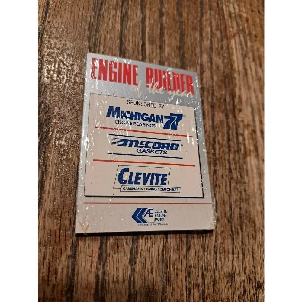 1992 Clevite Engine Builder of Year Racing Trading Card Set Sealed NASCAR Racing